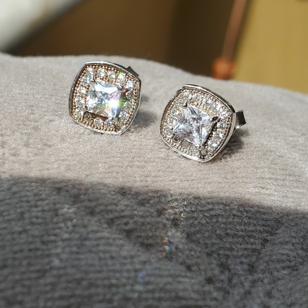 Zales Sterling Silver Earrings